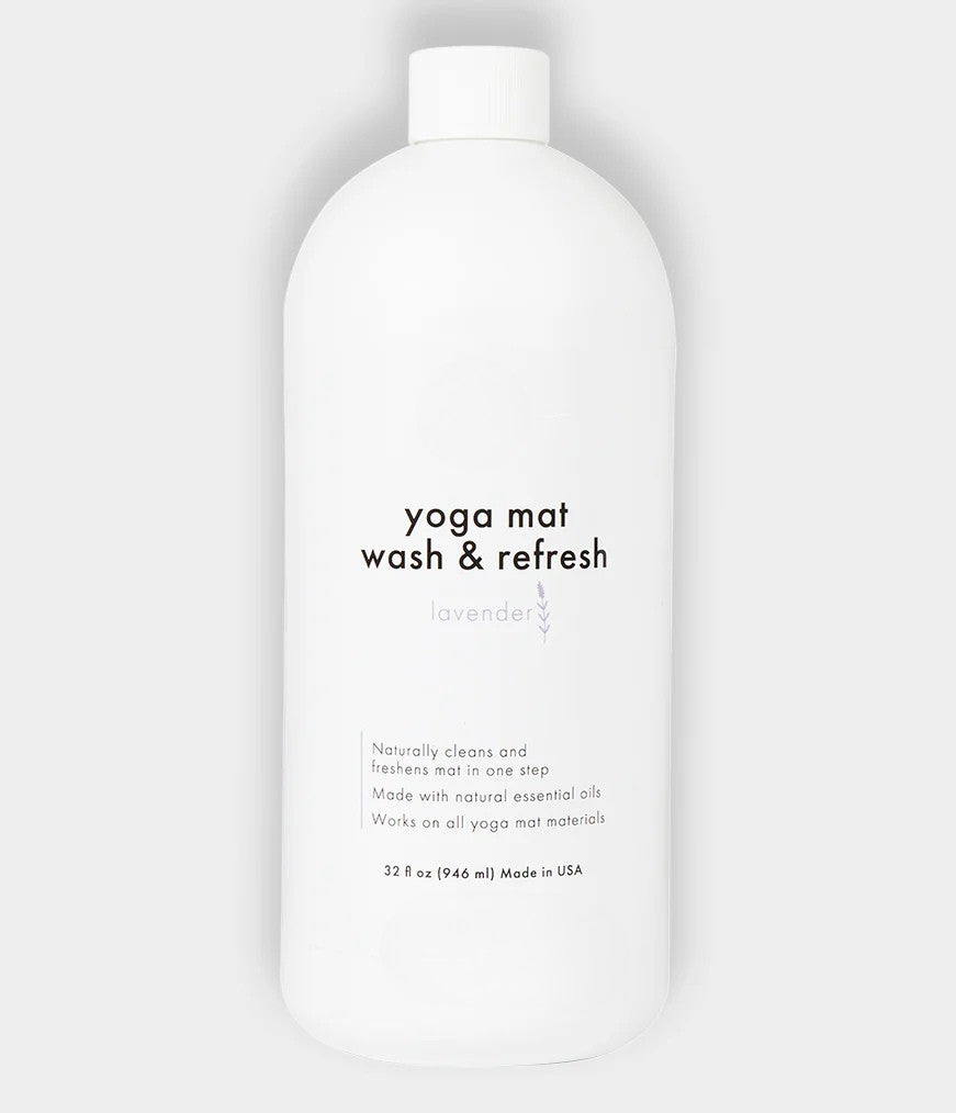 Lavage et rafraîchissement du tapis de yoga