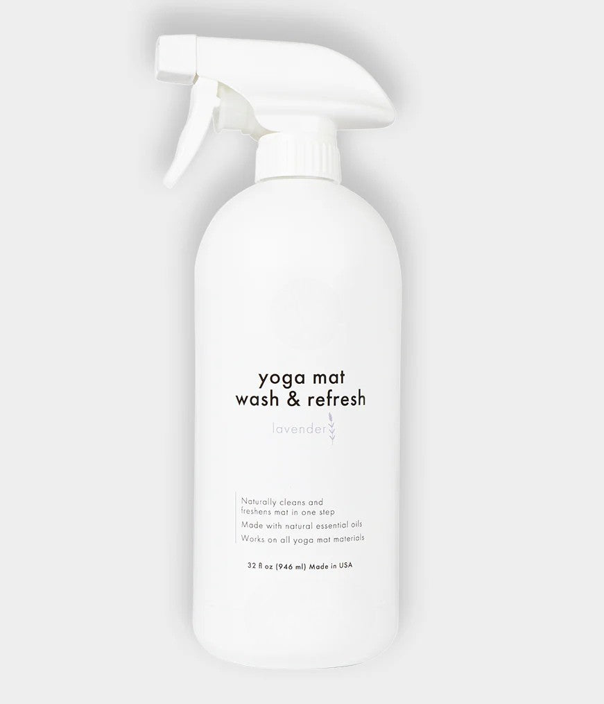 Lavage et rafraîchissement du tapis de yoga