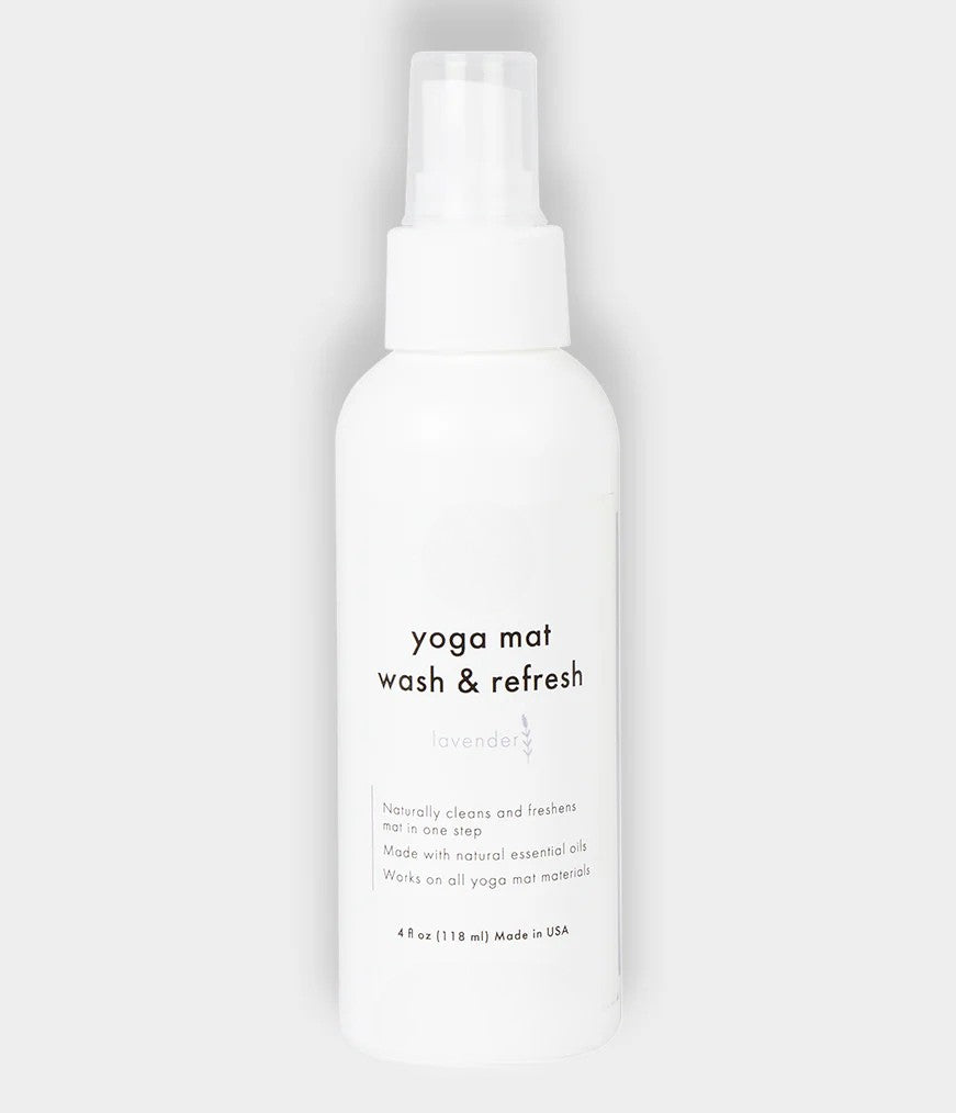 Lavage et rafraîchissement du tapis de yoga